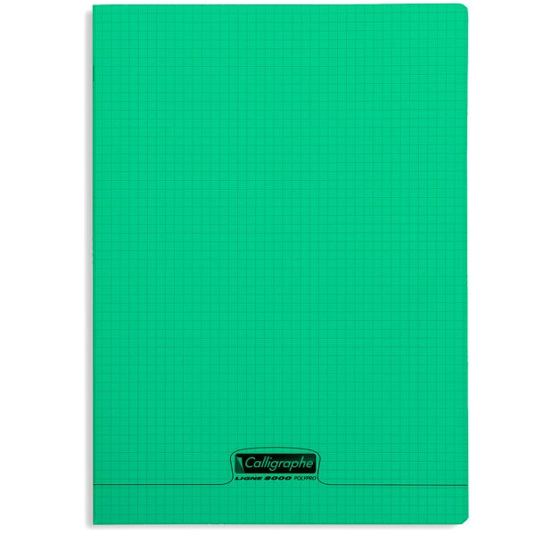 CAHIER VERT 24X32