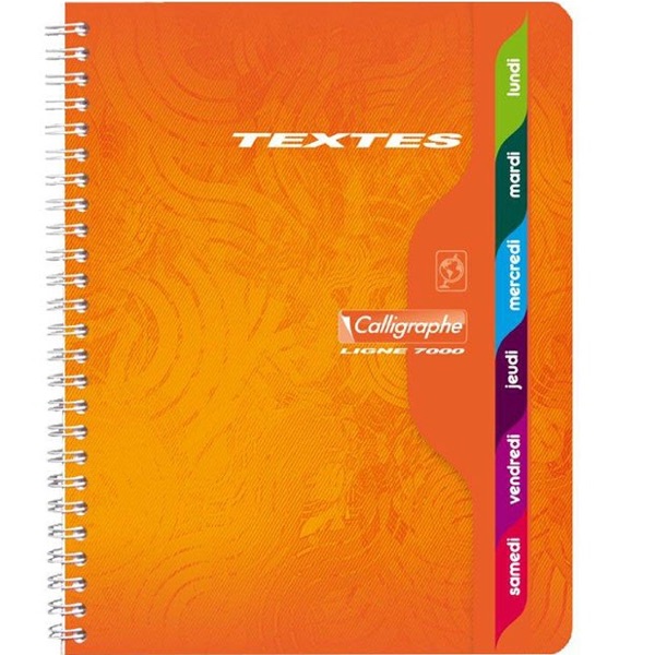 CAHIER DE TEXTES