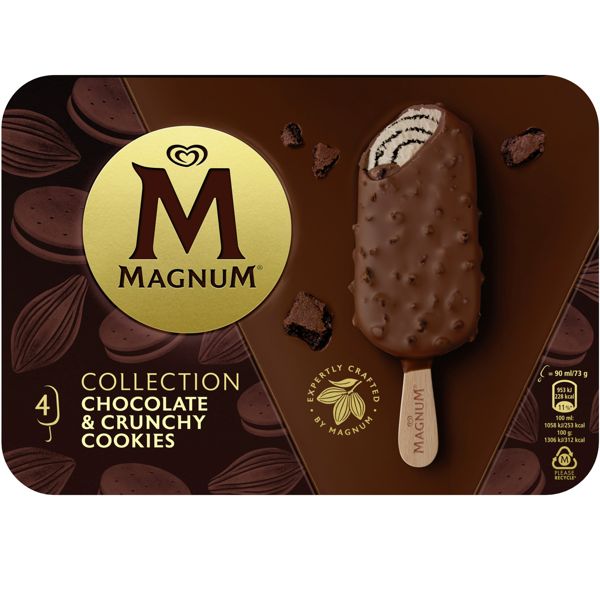 MAGNUM CHOCOLATE CRUNCHY COOKIES