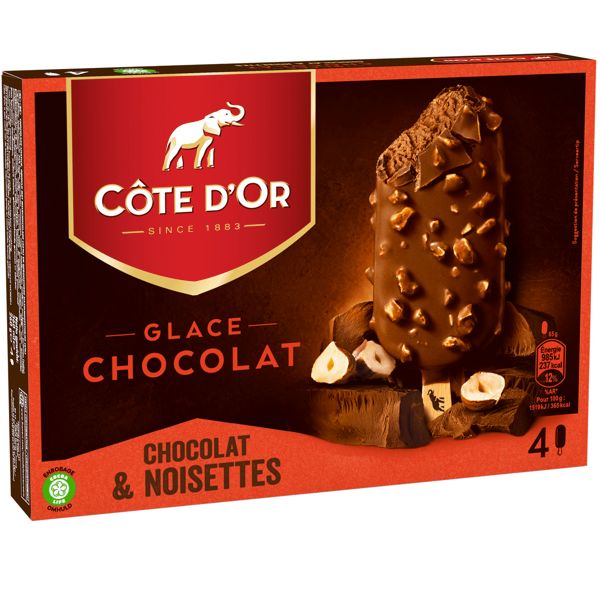 GLACE CHOCOLAT NOISETTES