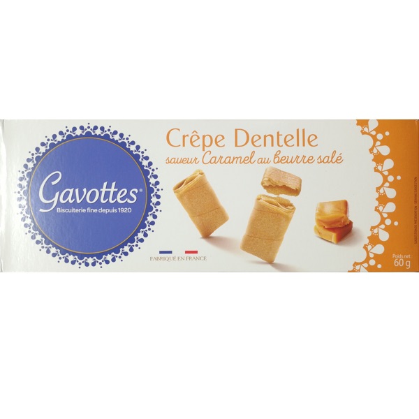 CREPE DENTELLE CARAMEL