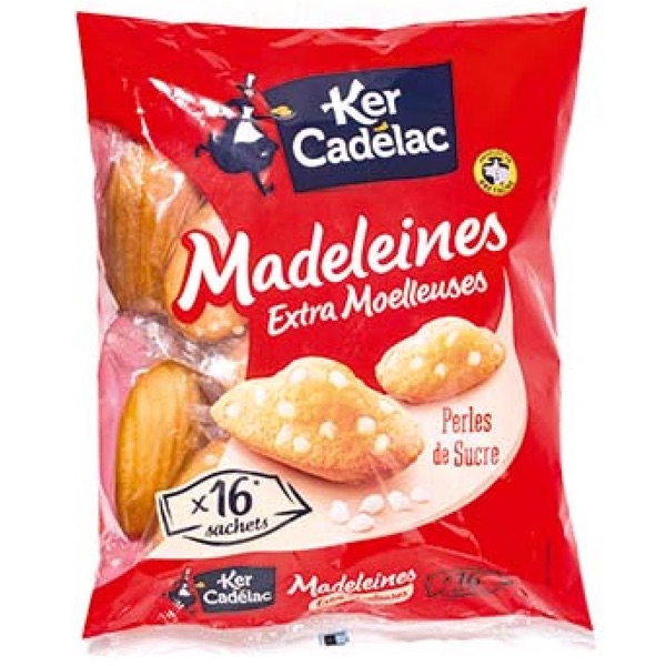 MADELEINES PERLES DE SUCRE