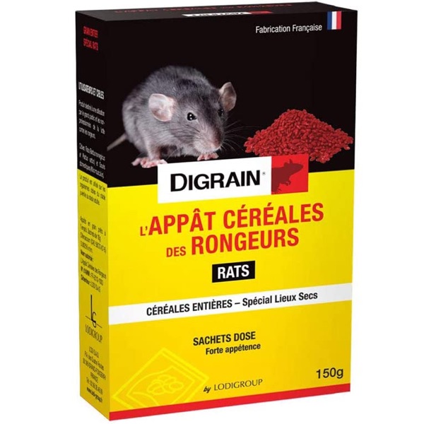 APPATS CEREALES RONGEURS