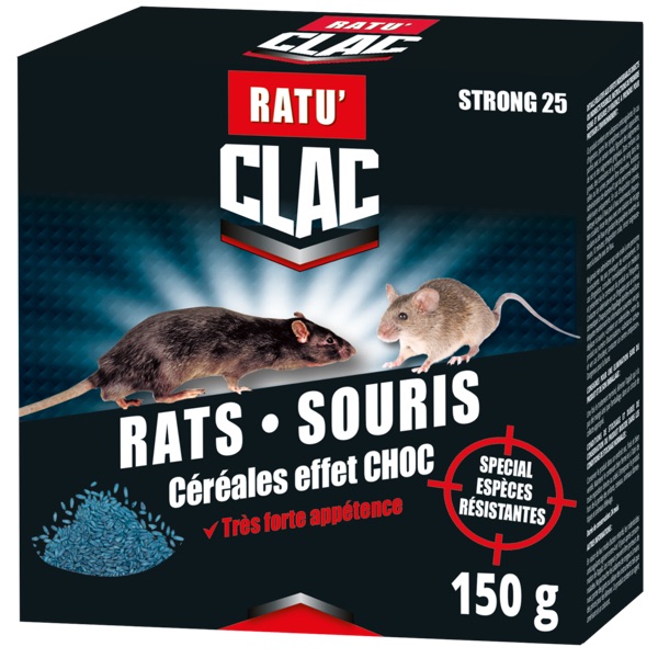 RATS SOURIS CEREALES EFFECT CHOC